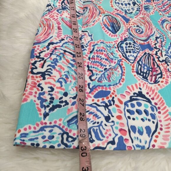 Lilly Pulitzer  Shell Me About It Petra Sundress  Mini Dress Women's Size XS - Picture 12 of 14